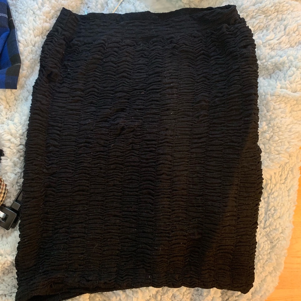 Black skirt